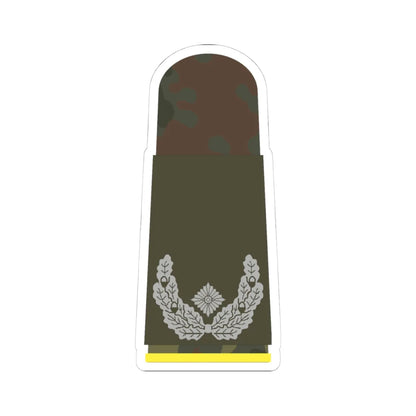 HA OW5 51 Major Fm (Germany) (Military Rank) STICKER Vinyl Kiss-Cut Decal 4 Inch White - The Sticker Space