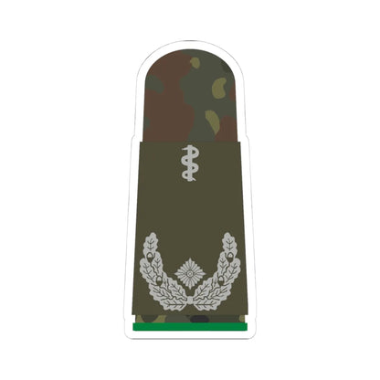 HA OW5 51b Oberstabsarzt FschJg HMx L (Germany) (Military Rank) STICKER Vinyl Kiss-Cut Decal 4 Inch White - The Sticker Space