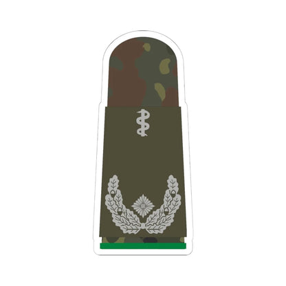 HA OW5 51b Oberstabsarzt FschJg HMx L (Military Rank) STICKER Vinyl Kiss-Cut Decal 6 Inch White - The Sticker Space