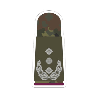 HA OW5 53 Oberst ABCAbw (Germany) (Military Rank) STICKER Vinyl Kiss-Cut Decal 6 Inch White - The Sticker Space