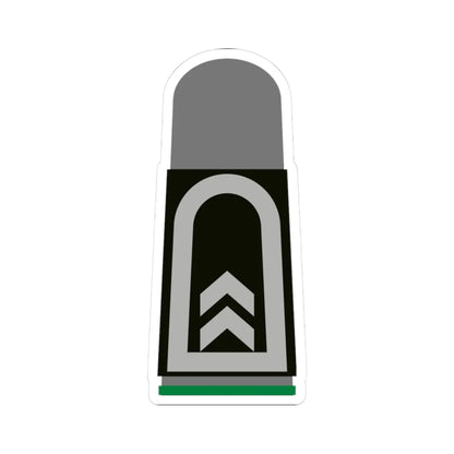 HA SWG 32 Oberfeldwebel GebJg (Germany) (Military Rank) STICKER Vinyl Kiss-Cut Decal 3 Inch White - The Sticker Space