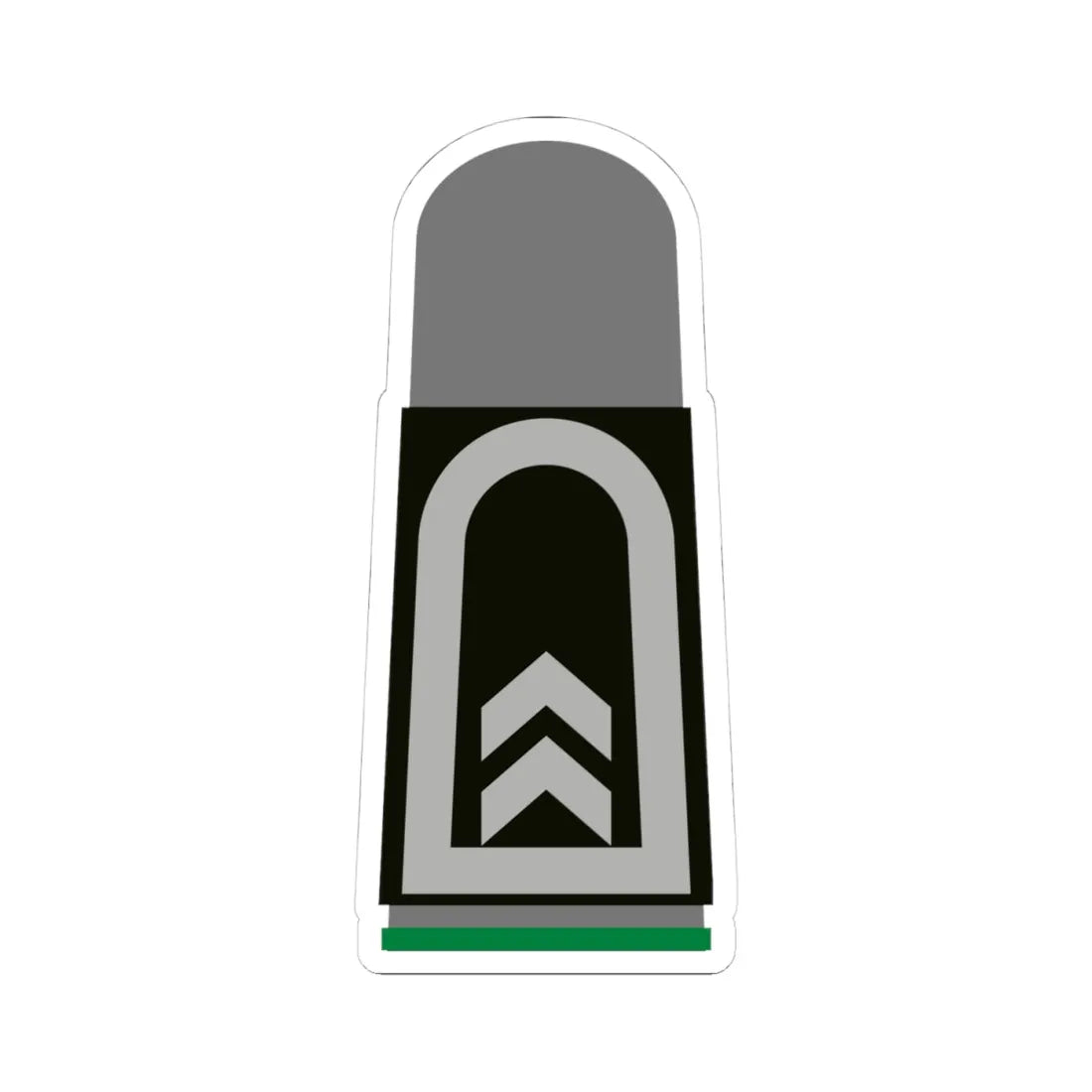 HA SWG 32 Oberfeldwebel GebJg (Germany) (Military Rank) STICKER Vinyl Kiss-Cut Decal 4 Inch White - The Sticker Space