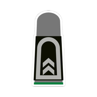 HA SWG 32 Oberfeldwebel GebJg (Germany) (Military Rank) STICKER Vinyl Kiss-Cut Decal 4 Inch White - The Sticker Space