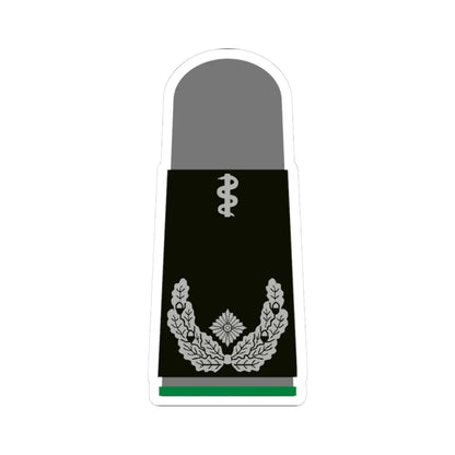 HA SWG 51b Oberstabsarzt FschJg HMx L (Germany) (Military Rank) STICKER Vinyl Kiss-Cut Decal 3 Inch White - The Sticker Space