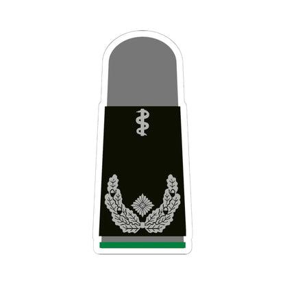 HA SWG 51b Oberstabsarzt FschJg HMx L (Germany) (Military Rank) STICKER Vinyl Kiss-Cut Decal 6 Inch White - The Sticker Space