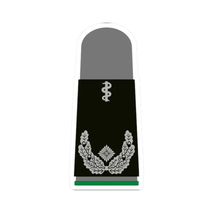 HA SWG 51b Oberstabsarzt FschJg HMx L (Military Rank) STICKER Vinyl Kiss-Cut Decal 2 Inch White - The Sticker Space