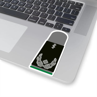 HA SWG 51b Oberstabsarzt FschJg HMx L (Military Rank) STICKER Vinyl Kiss-Cut Decal - The Sticker Space