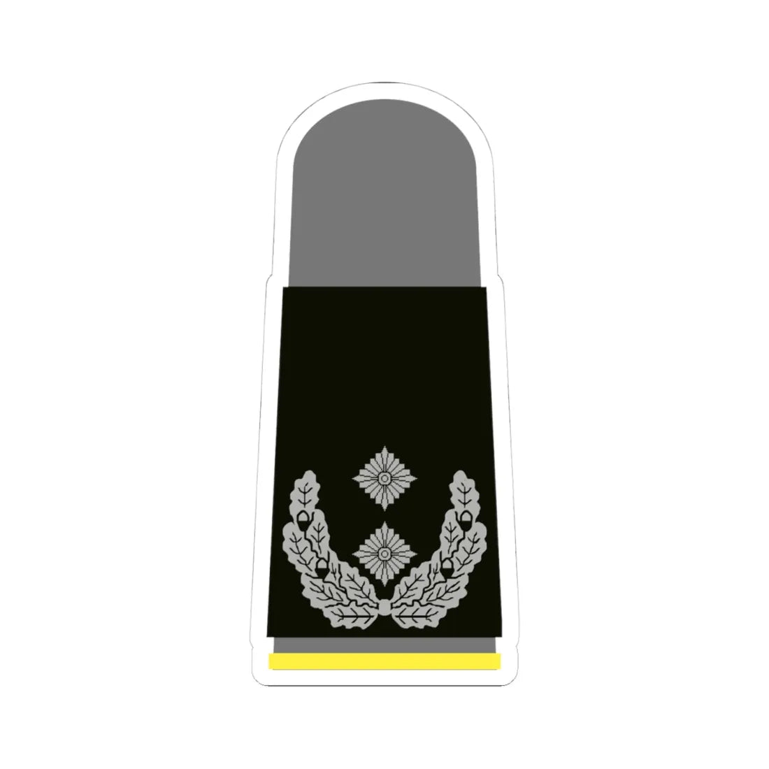 HA SWG 52 Oberstleutnant Fm (Germany) (Military Rank) STICKER Vinyl Kiss-Cut Decal 4 Inch White - The Sticker Space