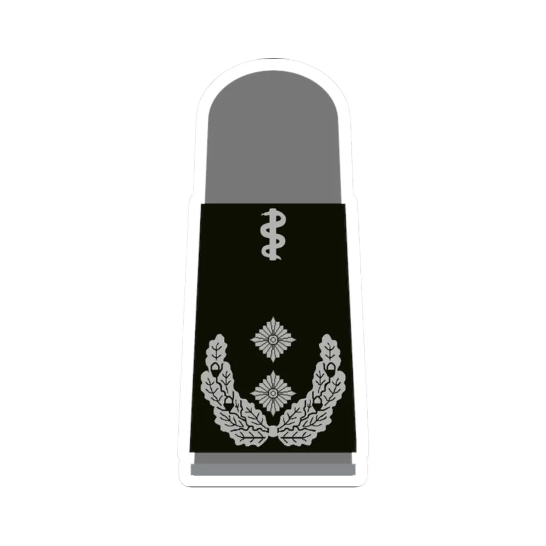 HA SWG 52b Oberfeldarzt HFlg HMx L (Germany) (Military Rank) STICKER Vinyl Kiss-Cut Decal 2 Inch White - The Sticker Space