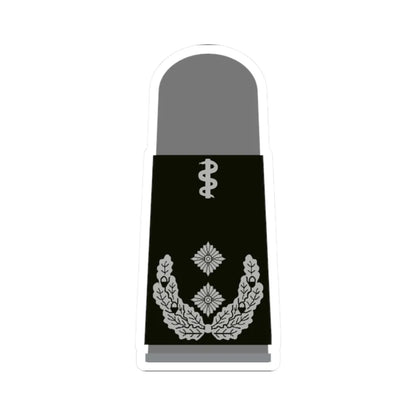 HA SWG 52b Oberfeldarzt HFlg HMx L (Germany) (Military Rank) STICKER Vinyl Kiss-Cut Decal 2 Inch White - The Sticker Space