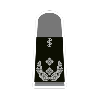HA SWG 52b Oberfeldarzt HFlg HMx L (Germany) (Military Rank) STICKER Vinyl Kiss-Cut Decal 3 Inch White - The Sticker Space