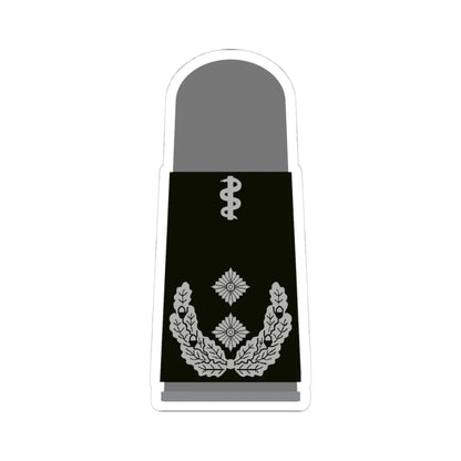 HA SWG 52b Oberfeldarzt HFlg HMx L (Germany) (Military Rank) STICKER Vinyl Kiss-Cut Decal 4 Inch White - The Sticker Space