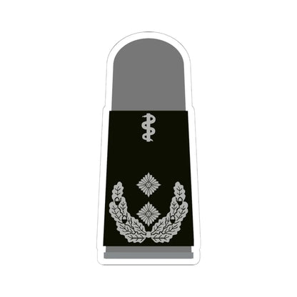 HA SWG 52b Oberfeldarzt HFlg HMx L (Germany) (Military Rank) STICKER Vinyl Kiss-Cut Decal 6 Inch White - The Sticker Space