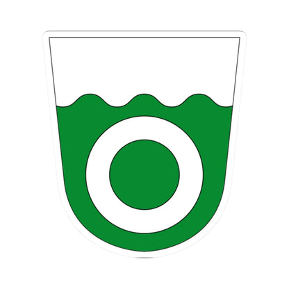 Haabersti linnaosa vapp (Estonia) (Coat of Arms) STICKER Vinyl Kiss-Cut Decal 2 Inch White - The Sticker Space