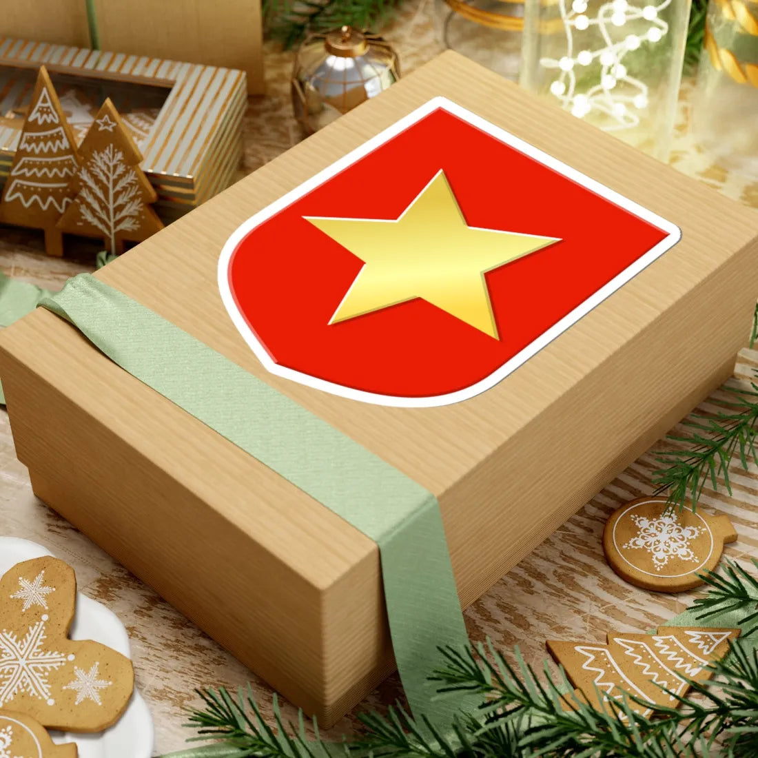 Haaksbergen wapen 1898 (Netherlands) (Coat of Arms) STICKER Vinyl Kiss-Cut Decal - The Sticker Space