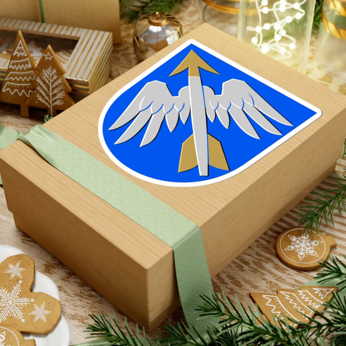 Haapajärvi.vaakuna (Finland) (Coat of Arms) STICKER Vinyl Kiss-Cut Decal - The Sticker Space