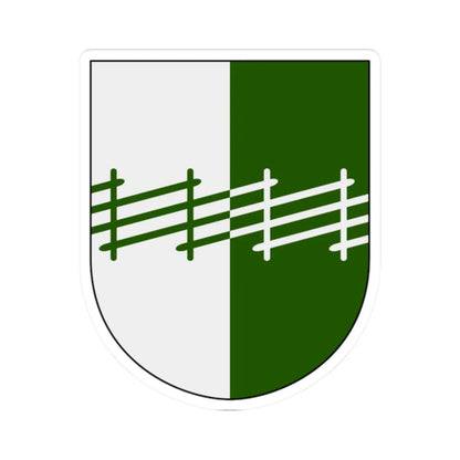 Habo vapen (Sweden) (Coat of Arms) STICKER Vinyl Kiss-Cut Decal 2 Inch White - The Sticker Space