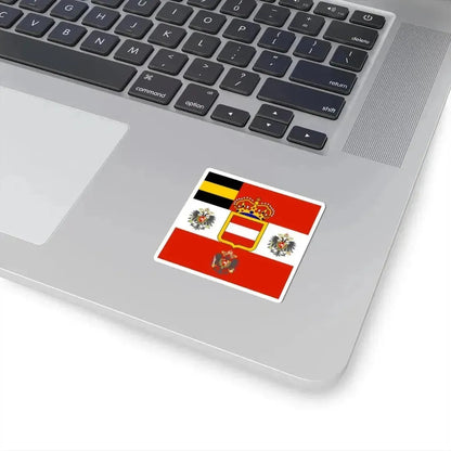 Habsburg Field Marshals Flag (Austria) STICKER Vinyl Kiss-Cut Decal - The Sticker Space