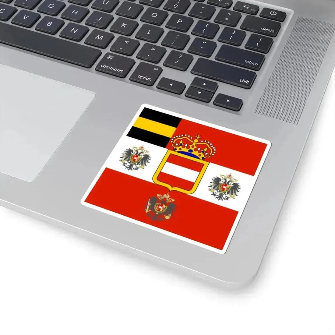 Habsburg Field Marshals Flag (Austria) STICKER Vinyl Kiss-Cut Decal - The Sticker Space