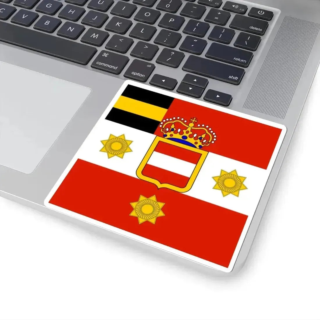 Habsburg Generals Flag (Austria) STICKER Vinyl Kiss-Cut Decal - The Sticker Space