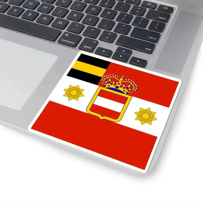Habsburg Lieutenant Field Marshals Flag (Austria) STICKER Vinyl Kiss-Cut Decal - The Sticker Space