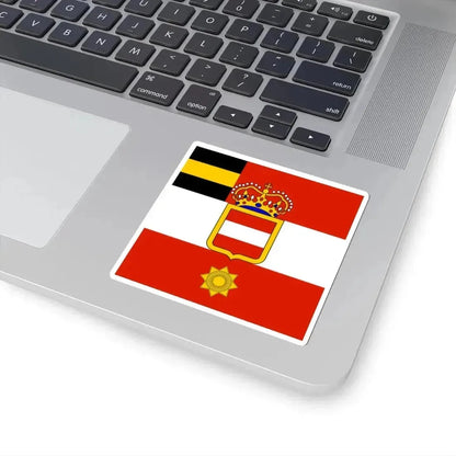 Habsburg Major Generals Flag (Austria) STICKER Vinyl Kiss-Cut Decal - The Sticker Space