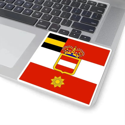 Habsburg Major Generals Flag (Austria) STICKER Vinyl Kiss-Cut Decal - The Sticker Space