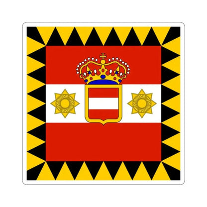 Habsburg Vice Admirals Flag (Austria) STICKER Vinyl Kiss-Cut Decal 2 Inch White - The Sticker Space