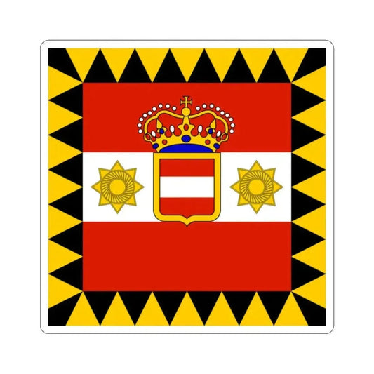 Habsburg Vice Admirals Flag (Austria) STICKER Vinyl Kiss-Cut Decal 2 Inch White - The Sticker Space