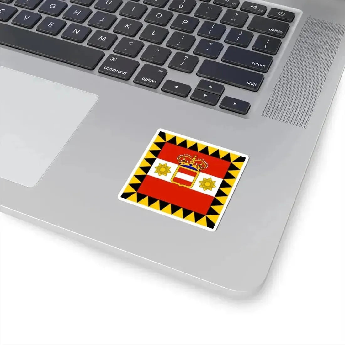 Habsburg Vice Admirals Flag (Austria) STICKER Vinyl Kiss-Cut Decal - The Sticker Space