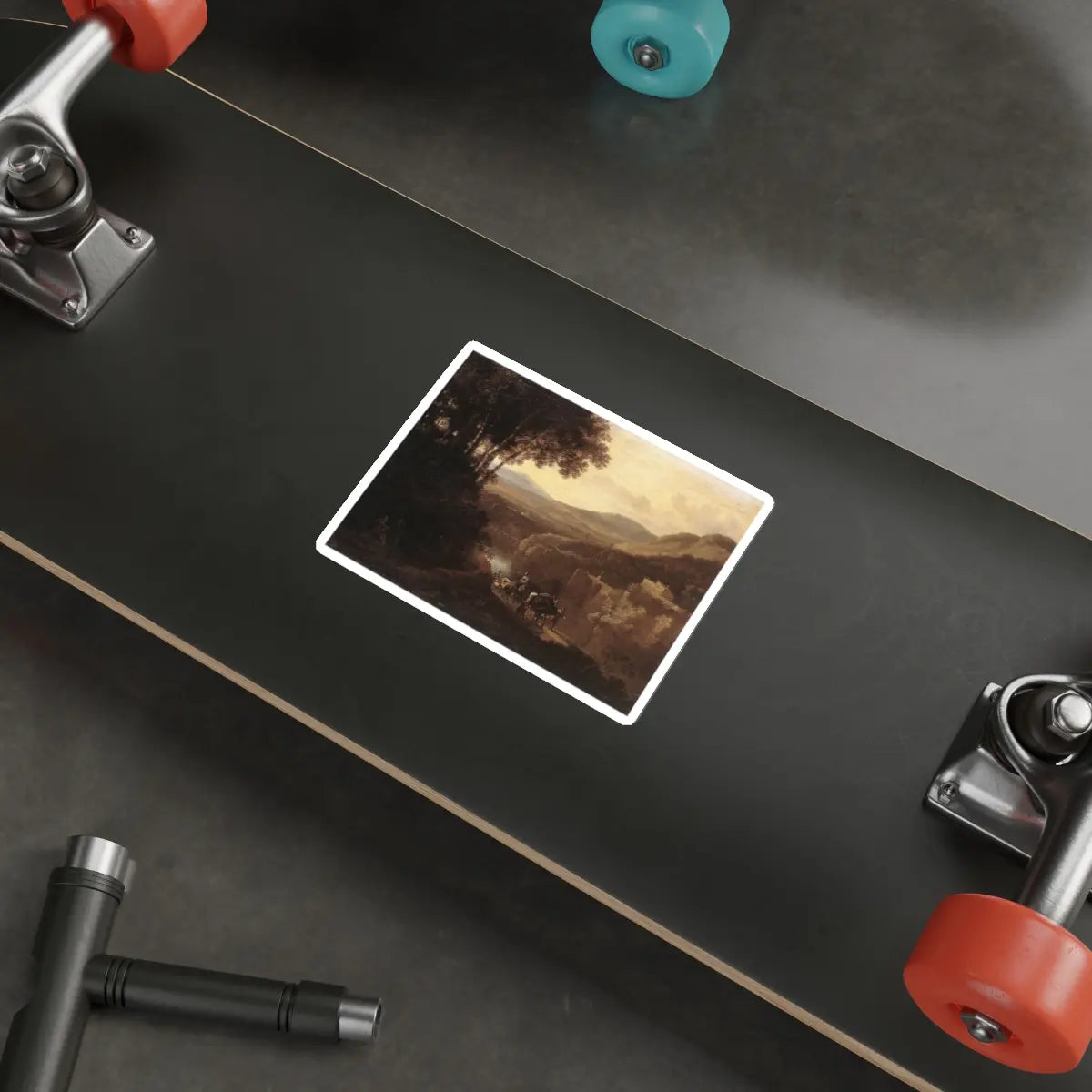 SKU:72551461272558598940 Sticker types:White Shape:Die-Cut Sizes:5" × 5"