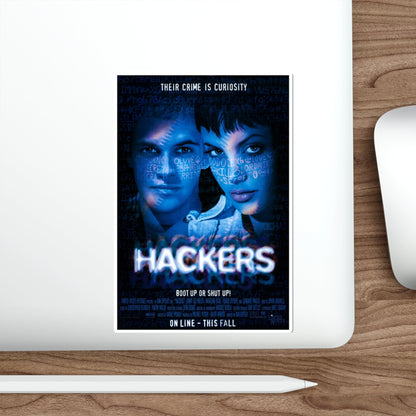 Hackers 1995 Movie Poster STICKER Vinyl Die-Cut Decal-The Sticker Space