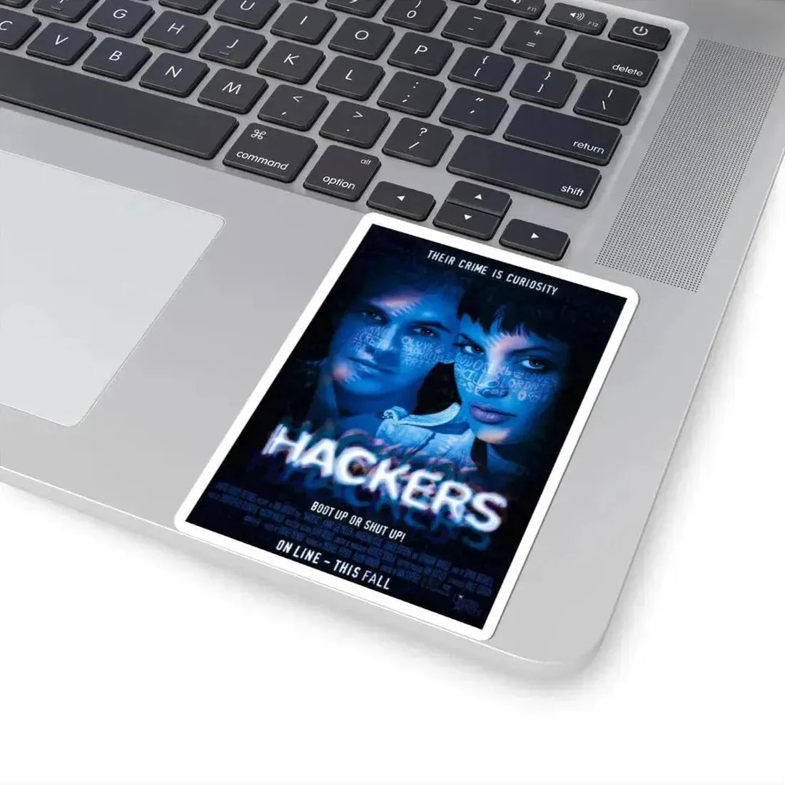 Hackers 1995 Movie Poster - STICKER Vinyl Kiss-Cut Decal - The Sticker Space