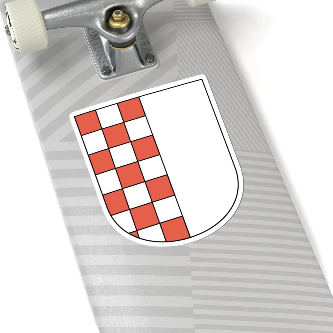 Hadlikon coat of arms (Switzerland) (Coat of Arms) STICKER Vinyl Kiss-Cut Decal - The Sticker Space