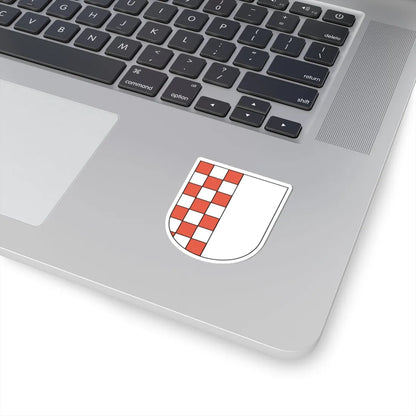 Hadlikon coat of arms (Switzerland) (Coat of Arms) STICKER Vinyl Kiss-Cut Decal - The Sticker Space