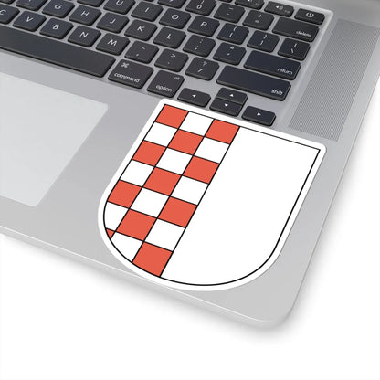 Hadlikon coat of arms (Switzerland) (Coat of Arms) STICKER Vinyl Kiss-Cut Decal - The Sticker Space