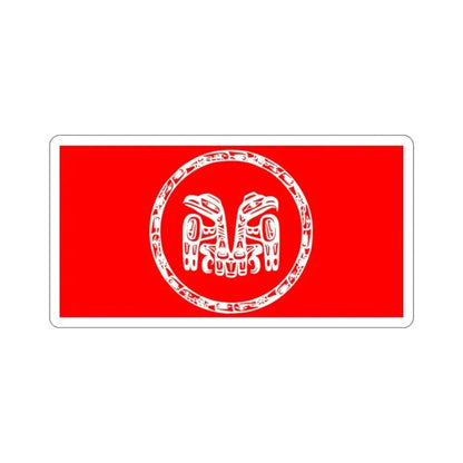 Haida Flag STICKER Vinyl Die-Cut Decal 2 Inch - The Sticker Space
