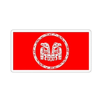 Haida Flag STICKER Vinyl Die-Cut Decal 3 Inch - The Sticker Space