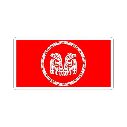 Haida Flag STICKER Vinyl Die-Cut Decal 5 Inch - The Sticker Space