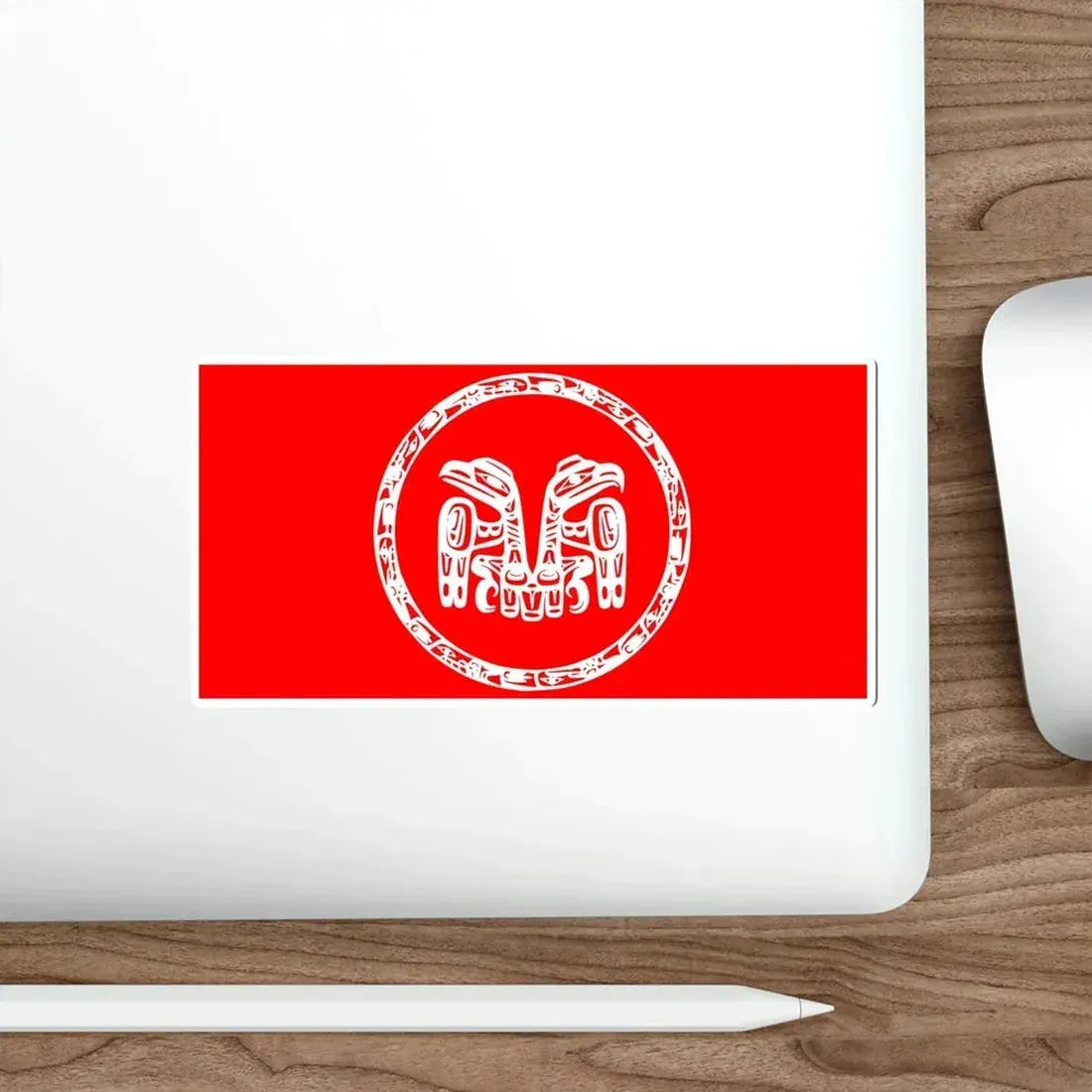 Haida Flag STICKER Vinyl Die-Cut Decal - The Sticker Space