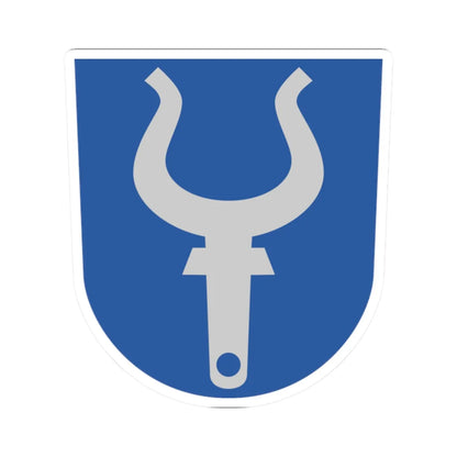 Hailuoto.vaakuna (Finland) (Coat of Arms) STICKER Vinyl Kiss-Cut Decal 2 Inch White - The Sticker Space