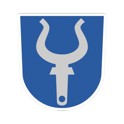 Hailuoto.vaakuna (Finland) (Coat of Arms) STICKER Vinyl Kiss-Cut Decal 3 Inch White - The Sticker Space