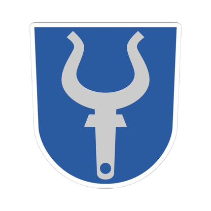 Hailuoto.vaakuna (Finland) (Coat of Arms) STICKER Vinyl Kiss-Cut Decal 4 Inch White - The Sticker Space