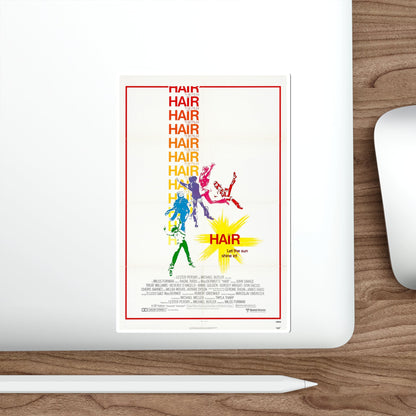 Hair 1979 Movie Poster STICKER Vinyl Die-Cut Decal-The Sticker Space