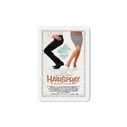 Hairspray 1988 Movie Poster Die-Cut Magnet-The Sticker Space