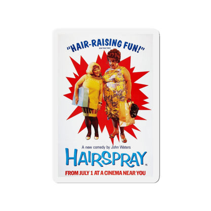 HAIRSPRAY (2) 1988 Movie Poster - Die-Cut Magnet-3" x 3"-The Sticker Space