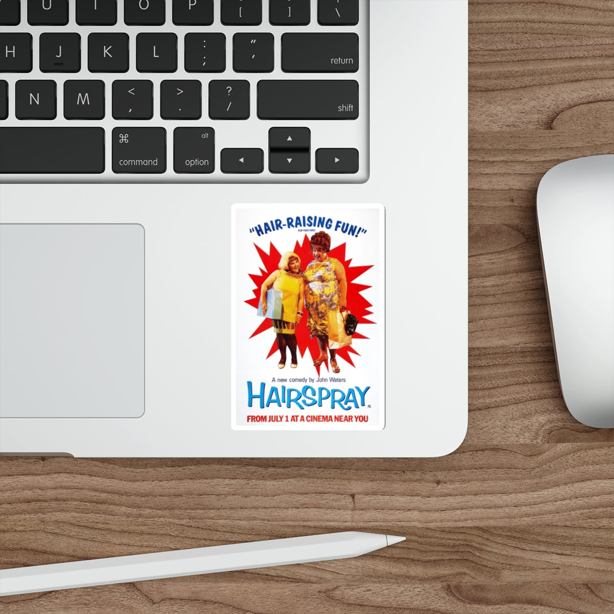 HAIRSPRAY (2) 1988 Movie Poster STICKER Vinyl Die-Cut Decal-The Sticker Space