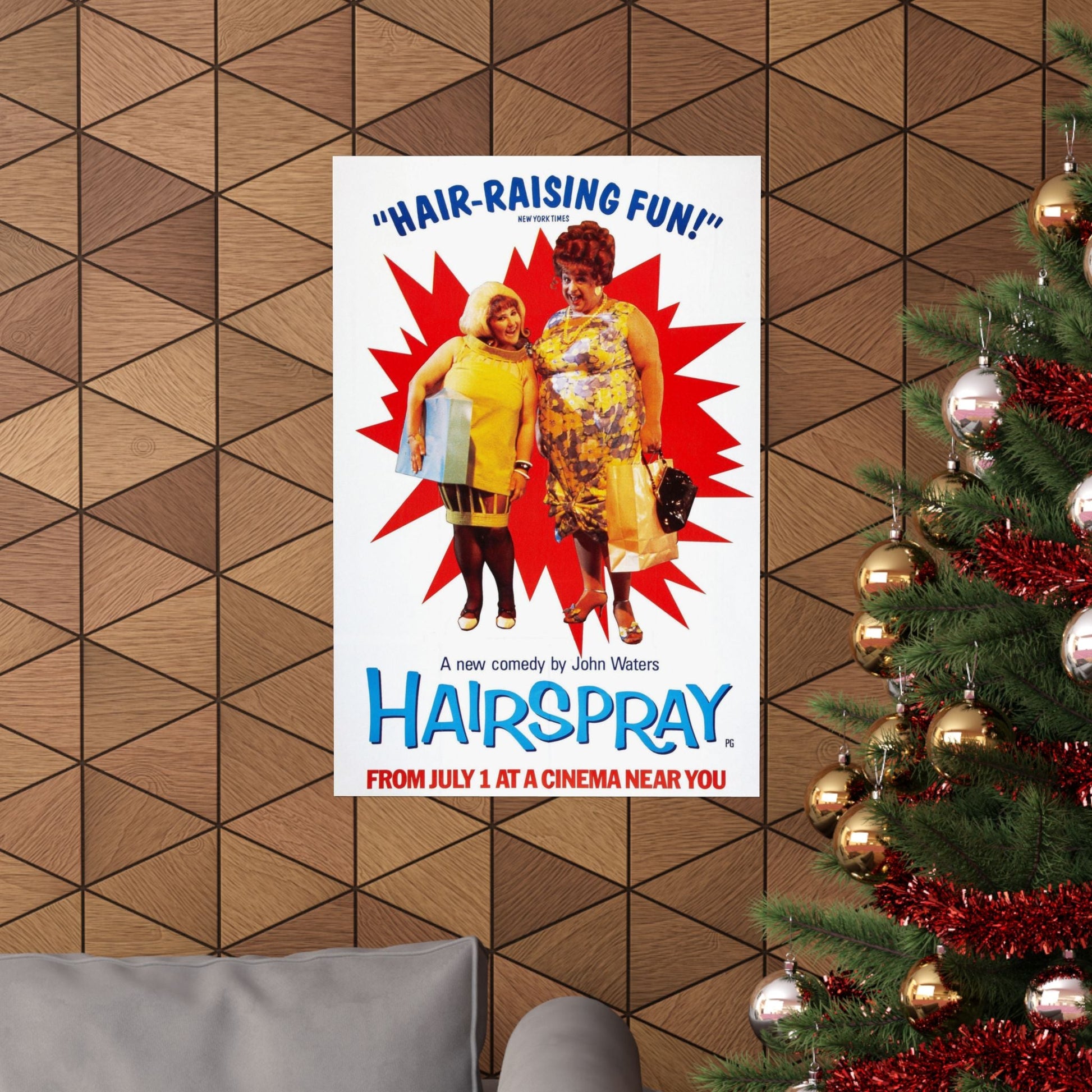 HAIRSPRAY (2) 1988 - Paper Movie Poster-The Sticker Space