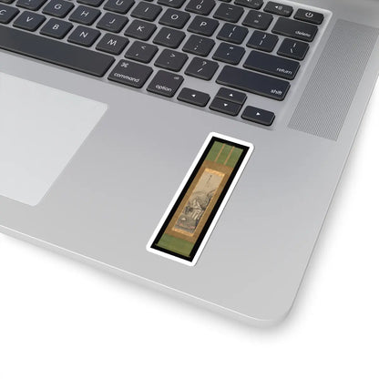 Hakuin Ekaku - Kannon by a Lotus Pond - 1750s v2 - STICKER Vinyl Kiss-Cut Decal