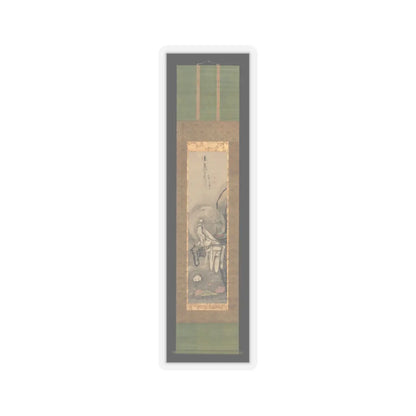 Hakuin Ekaku - Kannon by a Lotus Pond - 1750s v2 - STICKER Vinyl Kiss-Cut Decal